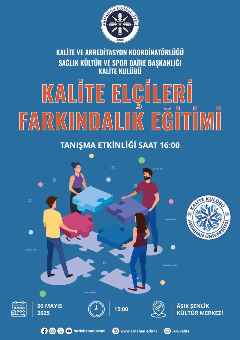 Kalite Elçileri Farkındalık Eğitimi