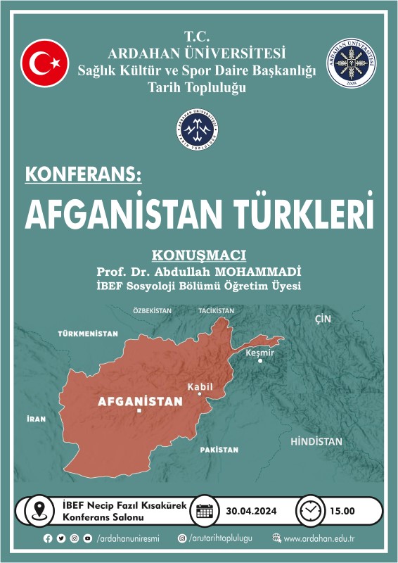 Konferans: Afganistan Türkleri