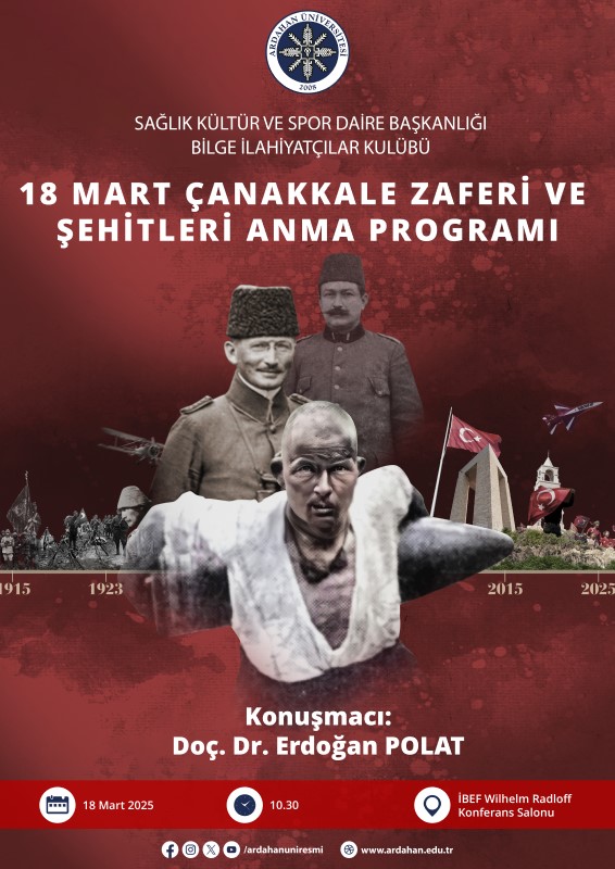 18 Mart Çanakkale Zaferi ve Şehitleri Anma Programı