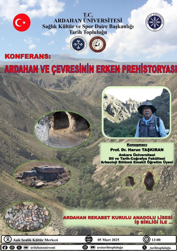 Konferans: Ardahan ve Çevresinin Erken Prehistoryası