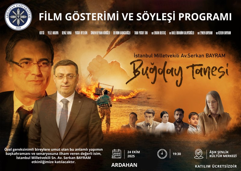 "Buğday Tanesi" Film Gösterimi ve Söyleşi Programı