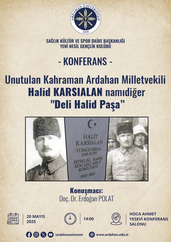  Konferans: Unutulan Kahraman
