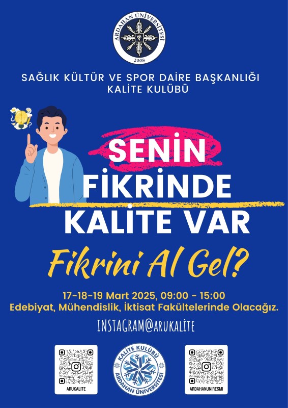 Senin Fikrinde Kalite Var, Fikrini Al Gel