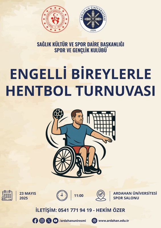  Engelli Bireylerle Hentbol Turnuvası