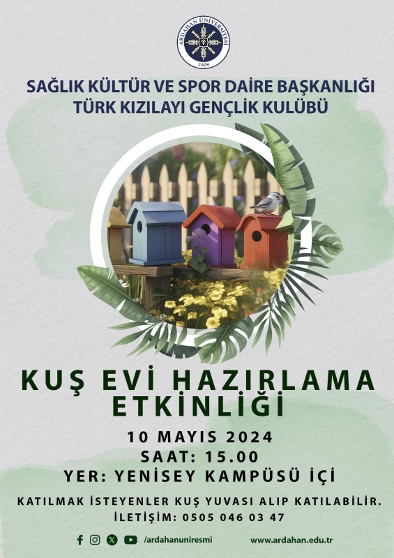  Kuş Evi Hazırlama Etkinliği