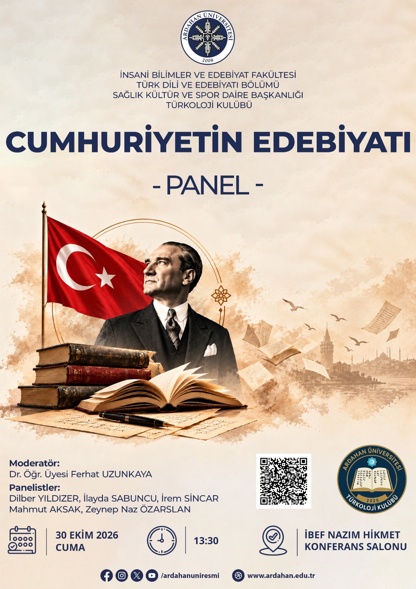 Cumhuriyetin Edebiyatı Paneli